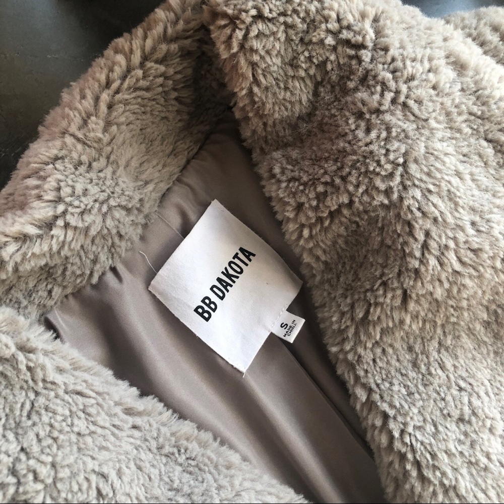 bb dakota daylin faux fur jacket
